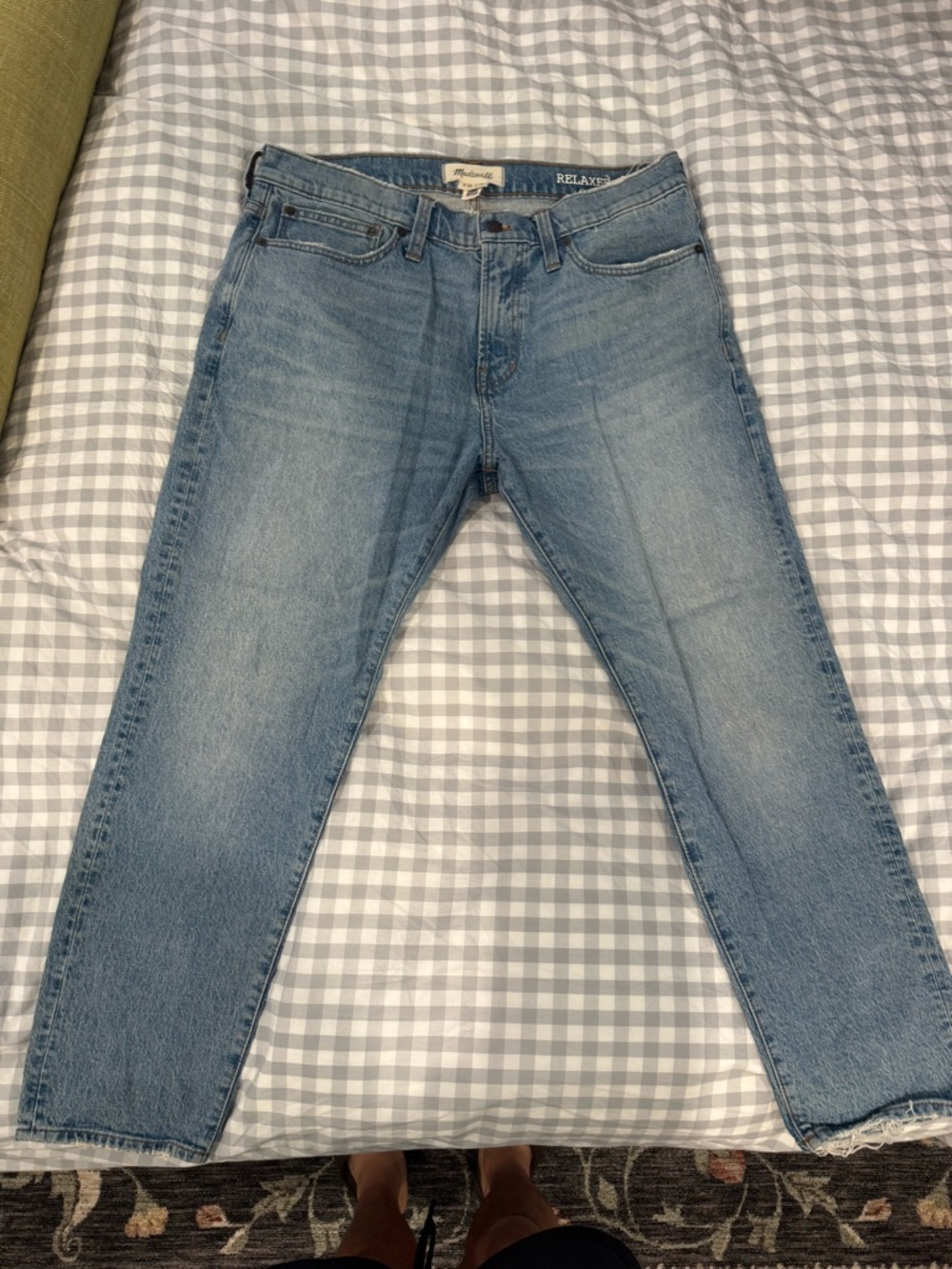 Madewell Relaxed Taper Men’s Jeans
